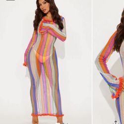 Fishnet Cover Up Fashion Nova