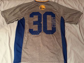 Stephen Curry #30 Golden State Warriors NBA Ultra Game Gray Shirt; Men’s L