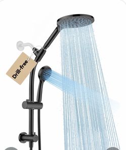 Dual Shower Head With Handheld Combo