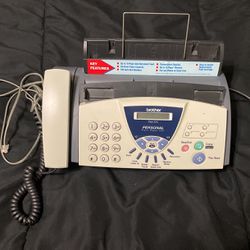 Brother Personal Fax Machine Model Fax-575