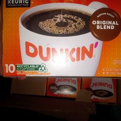 10 Pack Dunkin Coffee Pods 