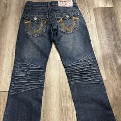 True Religion Jeans World Tour Bobby Super T Flap Pockets Men’s size 33x34)