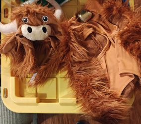 Highland bull Pet Costume
