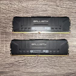 Ballistix 2x4 8 GB DDR4 2400MHZ RAM