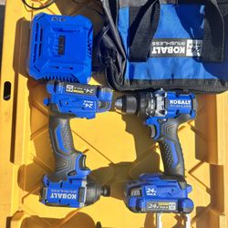 Kobalt - 2 Drill Set (Brushless)
