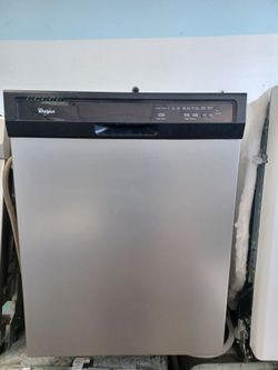 Whirlpool stainless steel dishwasher