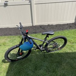 Kid’s Bike W/Helmet For Sale