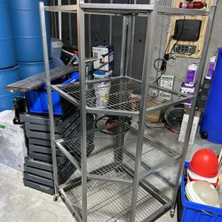 2 Origami Corner Shelves 