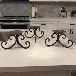 Iron Candle Holders