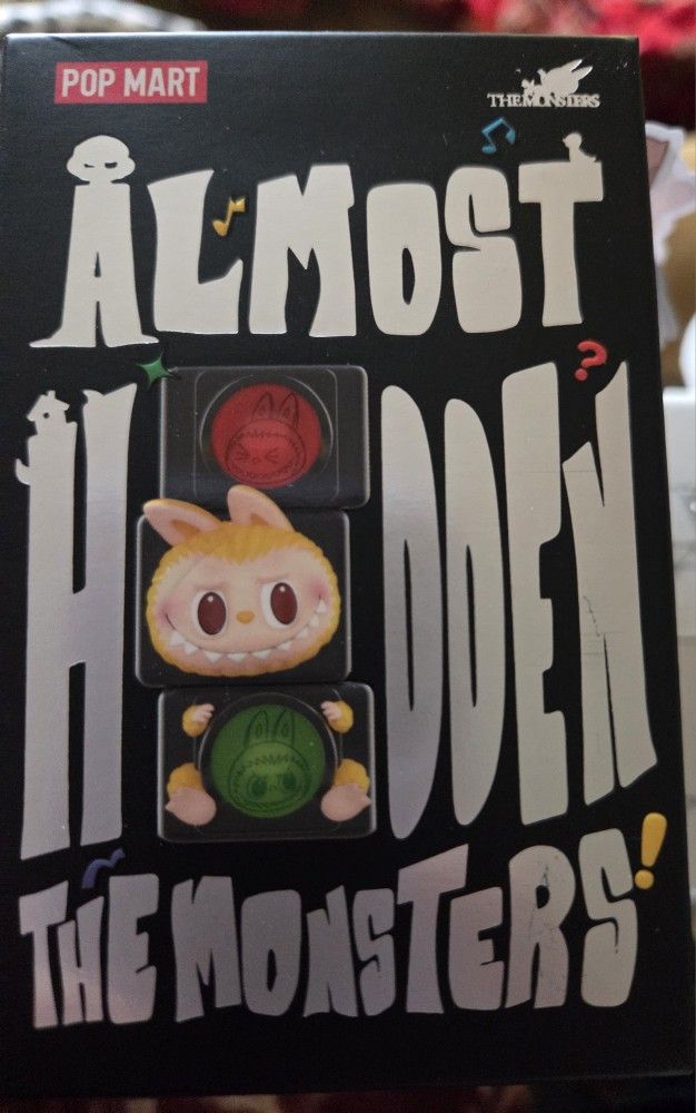 Labubu Almost Hidden The Monsters Open Box Sealed Package