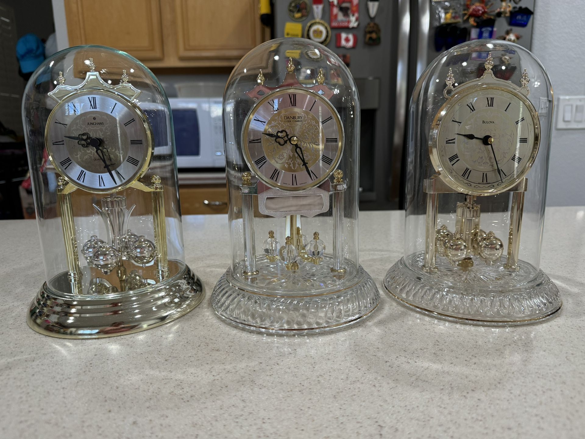 German Anniversary Clocks