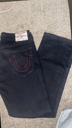 Red Stitch True Religion Jeans
