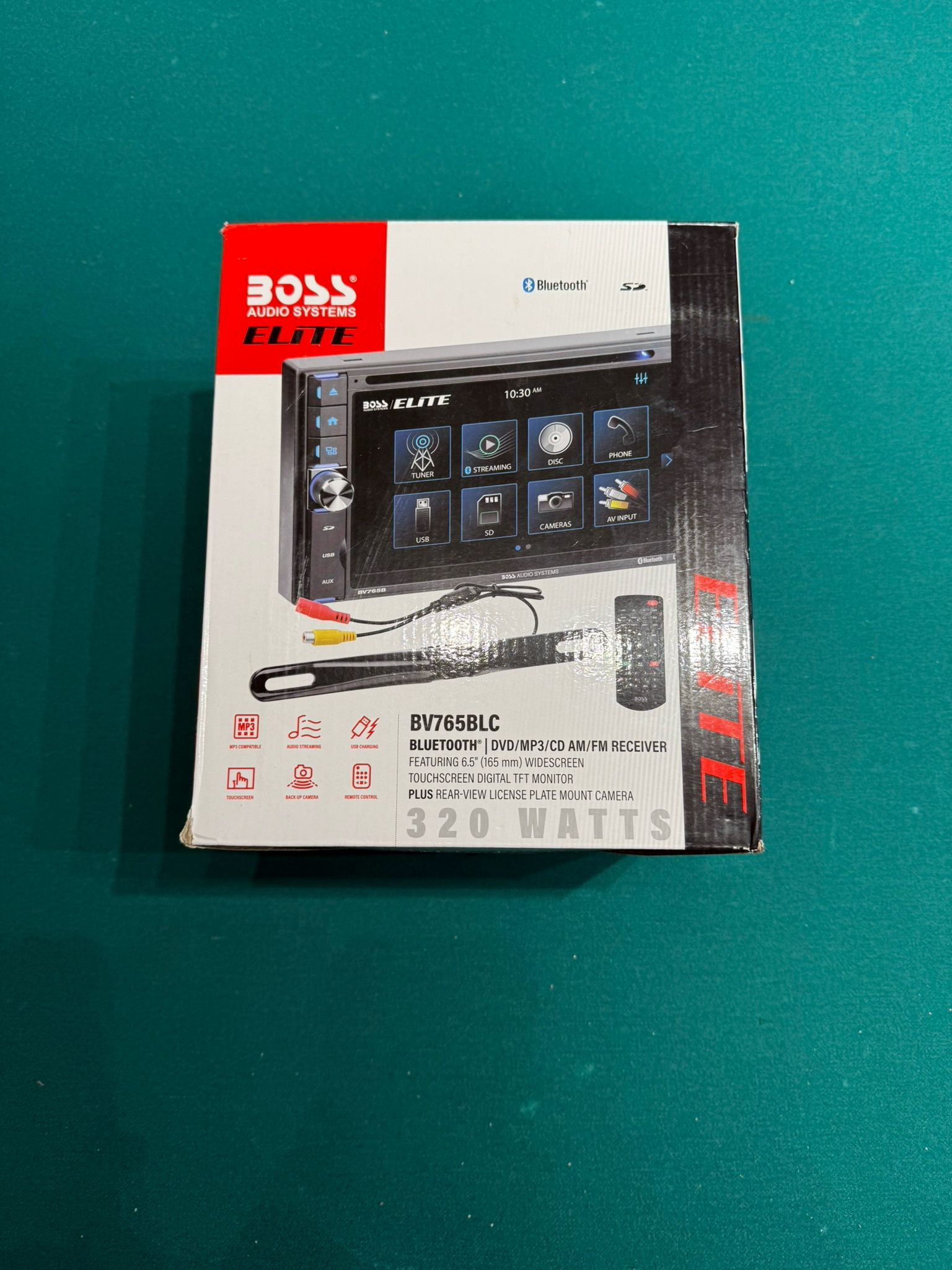 Boss Audio Double Din Radio Is With Bluetooth