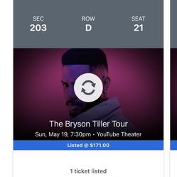 2- Bryson Tiller Tickets