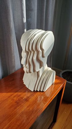 Modern , Mid Century Wooden Sculpture 