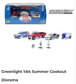Greenlight 1.64 Diorama multicar 