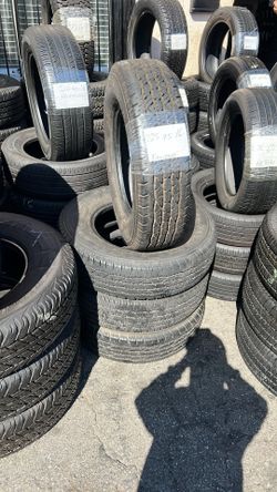 225/75/16 Firestone Set Of 4 Tires 95% life Installed And Balanced Set De 4 Llantas Como Nuevas Instaladas Y Balanceadas