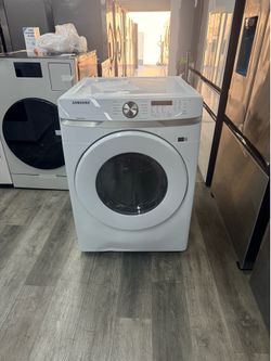 🔥 Samsung - 7.5 Cu. Ft. Stackable Gas Dryer with Sensor Dry - White🔥