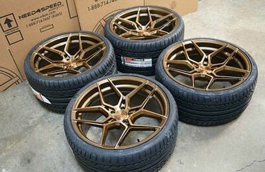 20 Rohana RFX11 brushed bronze wheel