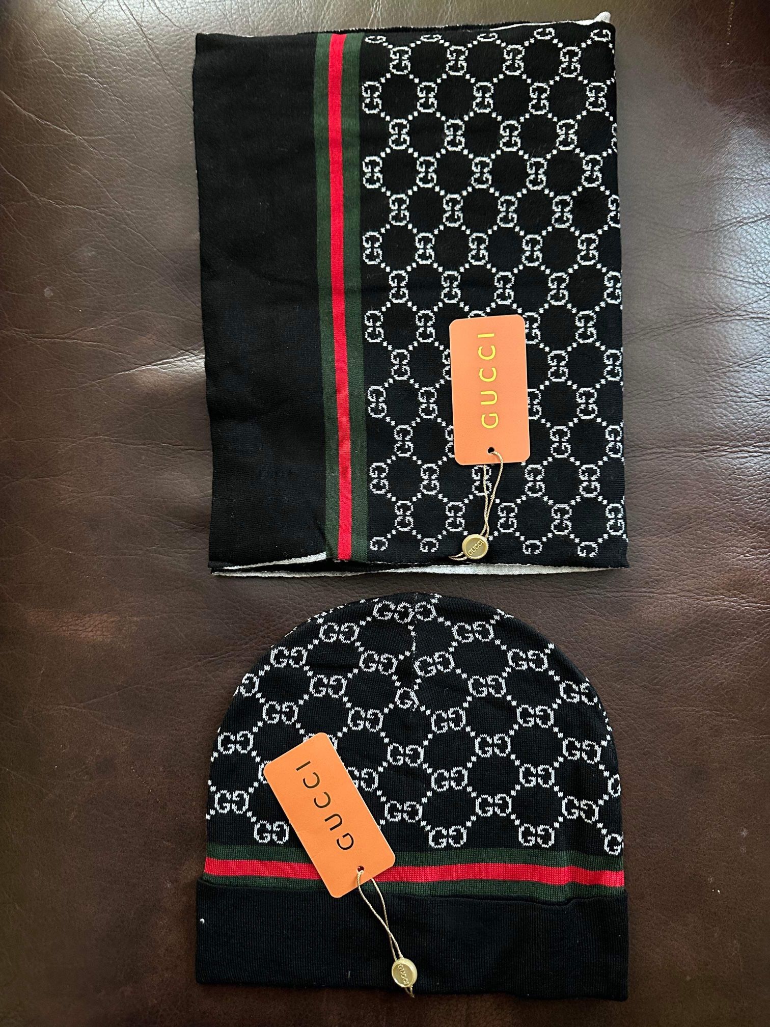 GUCCI Scarf 🧣 And Hat Set