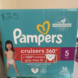 Brand New Pampers Size 5