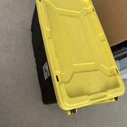 Large Storage containers With Wheels 