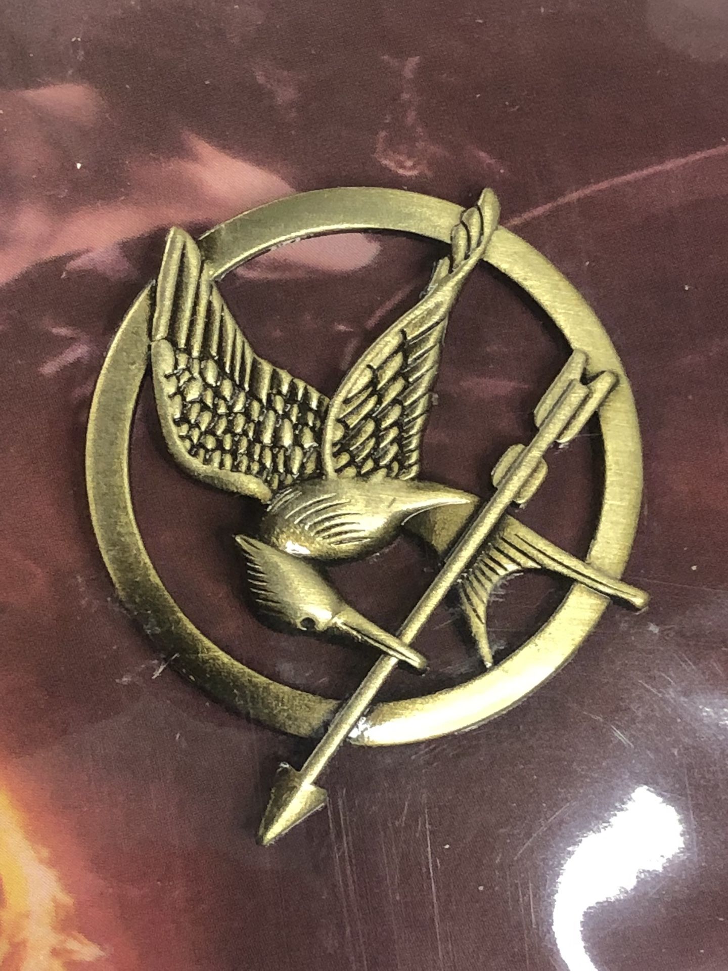The Hunger Games Movie Mockingjay Prop Replica Pin