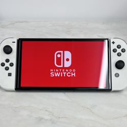 Nintendo Switch OLED. White Console (HEG-001) 