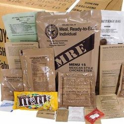 Menu A MRE'S 