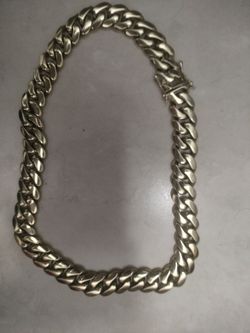 Gold Cuban link chain