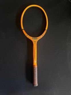 Antique T.A.D. Davis 'Imperial Deluxe' Wooden Racquet