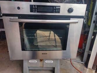 Bosch and wall oven