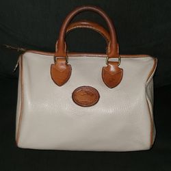 Dooney & Bourke White&Brown Handbag