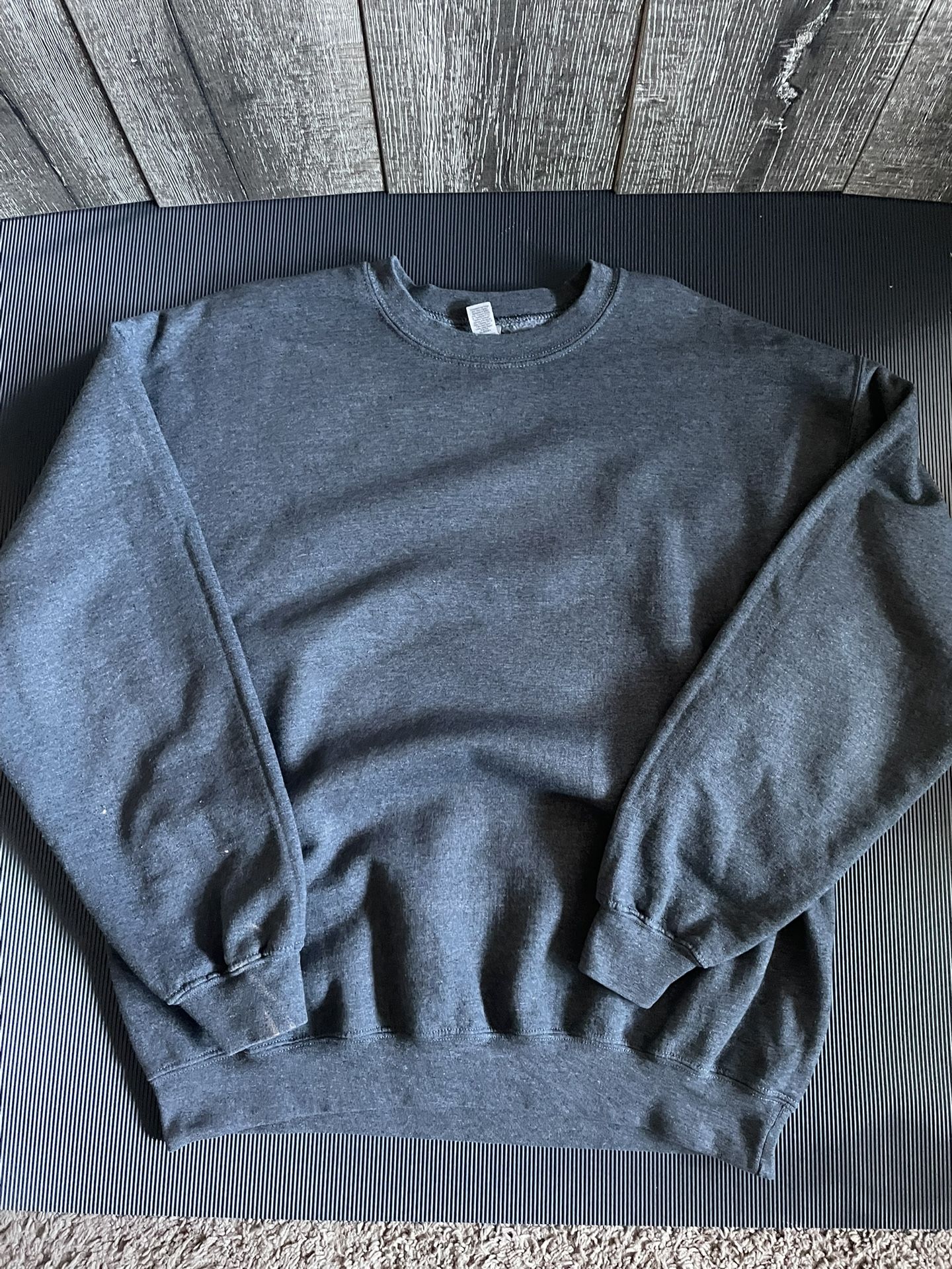 Grey, relaxed longsleeved sweatshirt