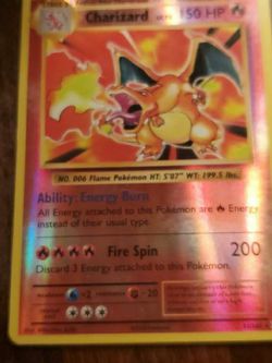 Pokémon Charizard Reverse Halo 11/108
