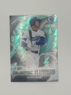 Shohei Ohtani - 2026 Bowman Chrome Aqua Refractor /125 - Rare ES-18 - Near Mint