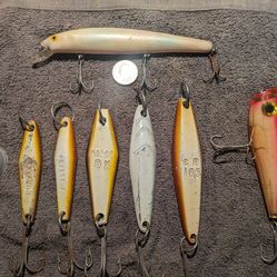 Vintage Saltwater Fishing Jigs