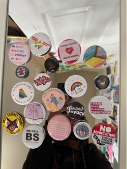 Collection of buttons