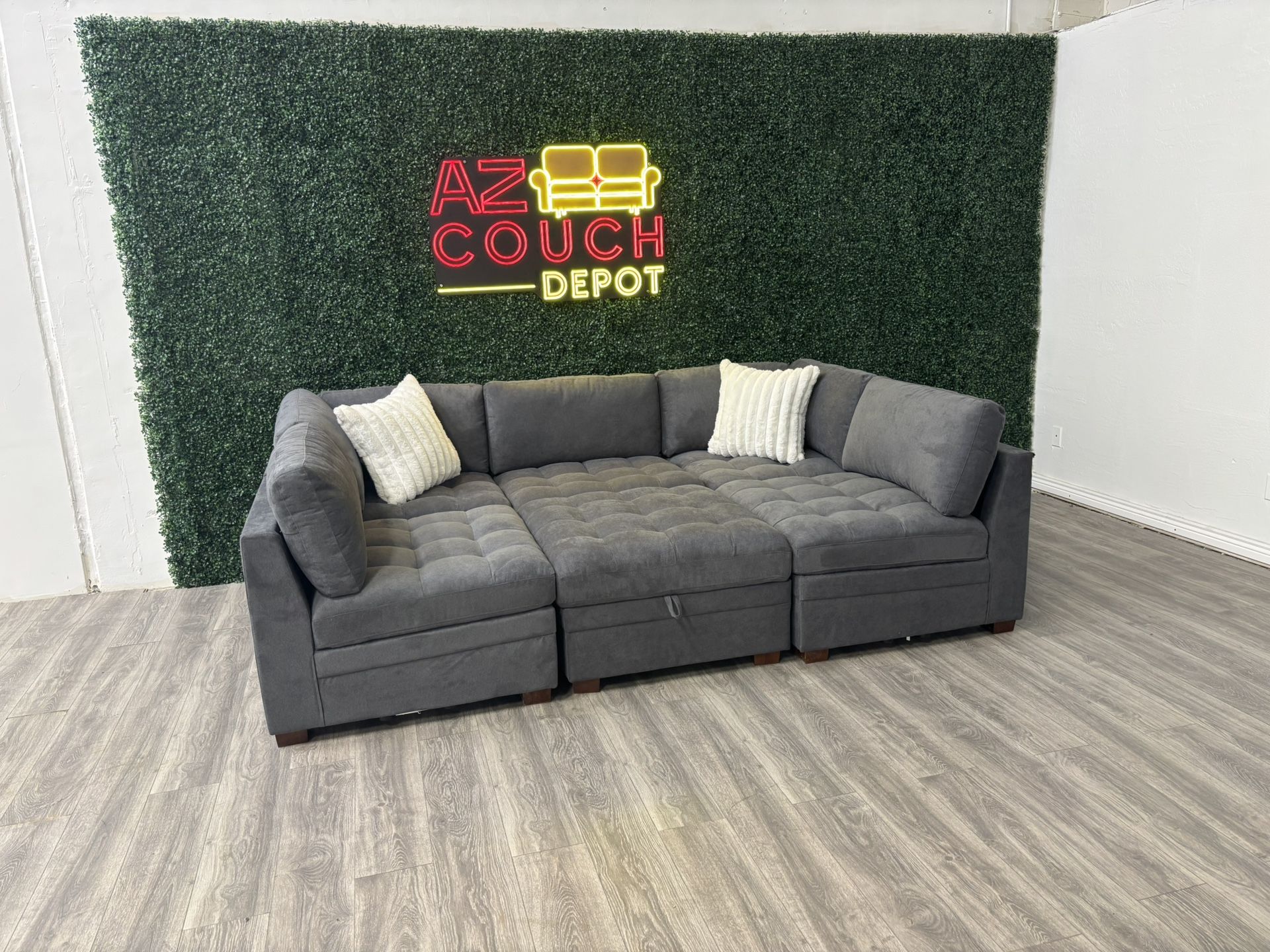 New In Box Sectional Modular Couch - Free Delivery