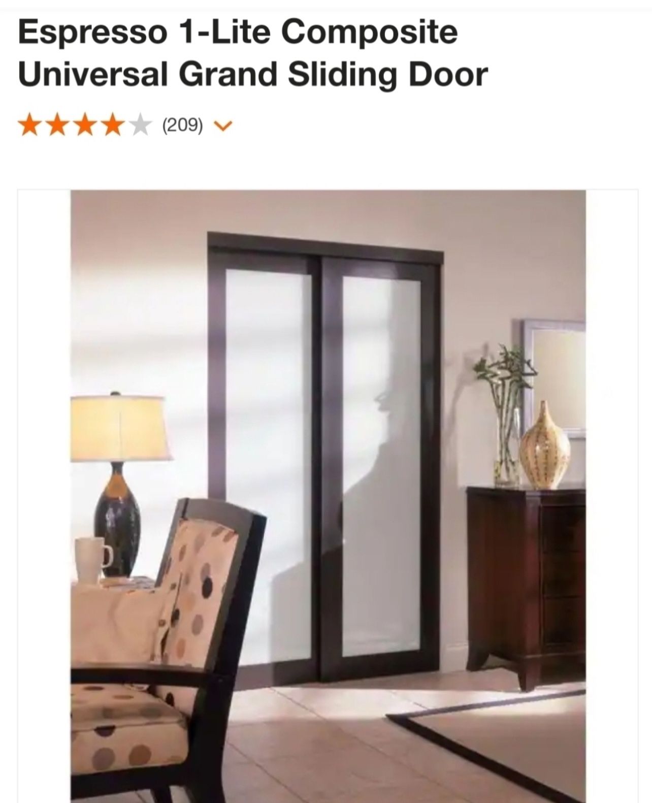Truporte Sliding Door 60 X 80