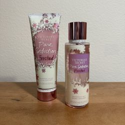Victoria Secret Pure Seduction Frosted Lotion Mist Set