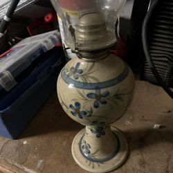 Vintage Oil Lamp $20.