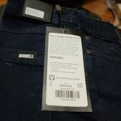 BARBELL. Mens Straight Fit Jeans 2.0