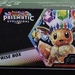 Pokemon Prismatic Evolutions Surprise Box.  New 