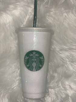 Custom Glitter Reusable Starbucks Cup