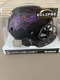 Ray Lewis Signed Mini Helmet