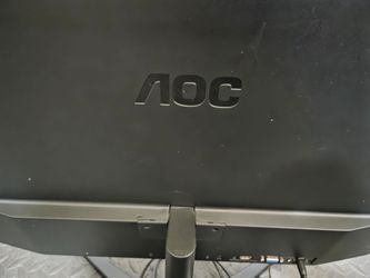 AOC 24 inch flat monitor