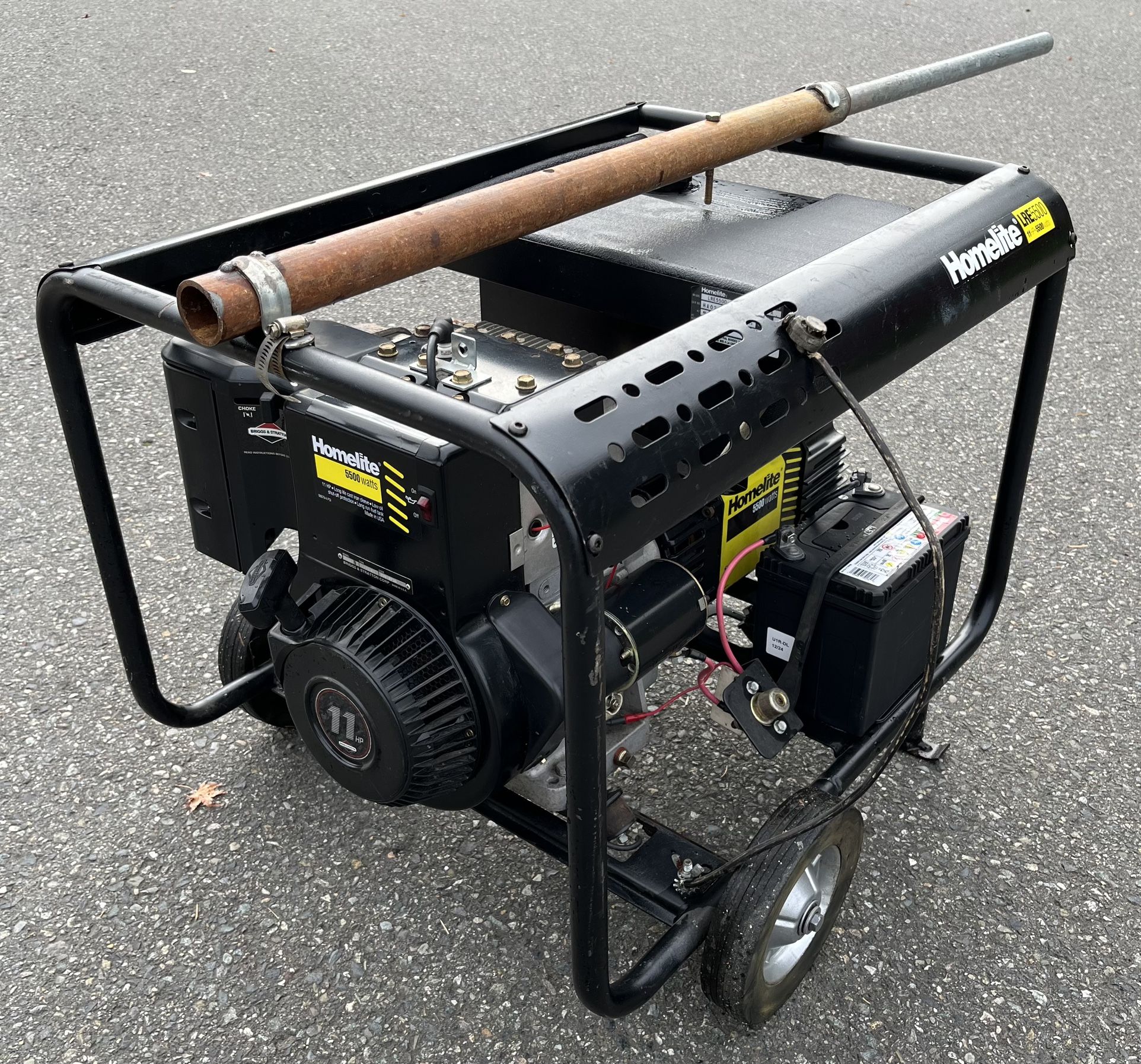 Electric Start Generator 5,500 Watts