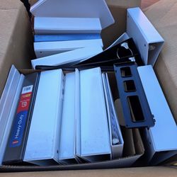 Box of Binders 