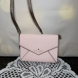 Kate Spade Cedar Street Monday Cross-Body Bag Envelope Ballet Slipper Pink pale